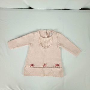 Shabby Chic baby girl sweater dress
